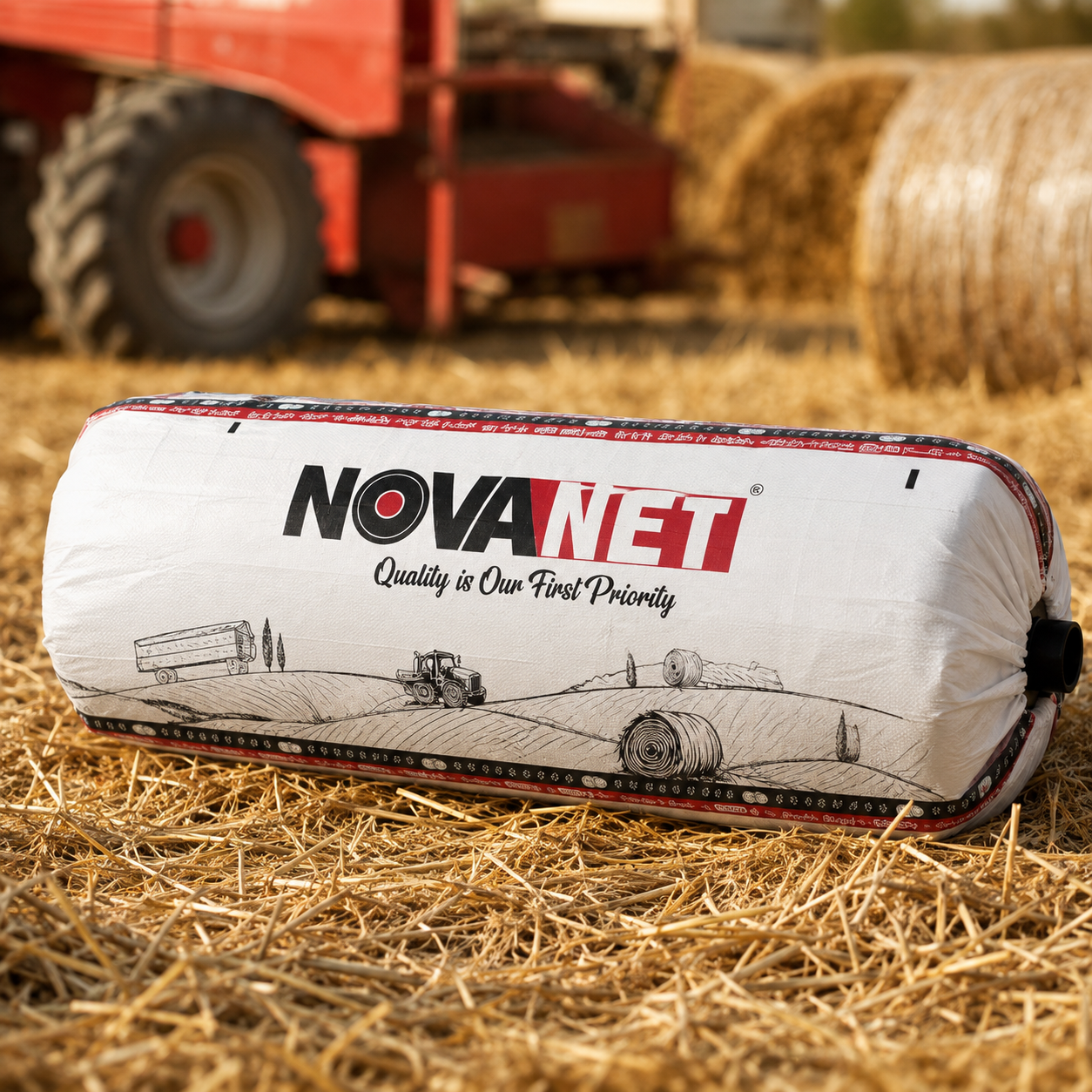 NOVANET Round Baler Net Wrap